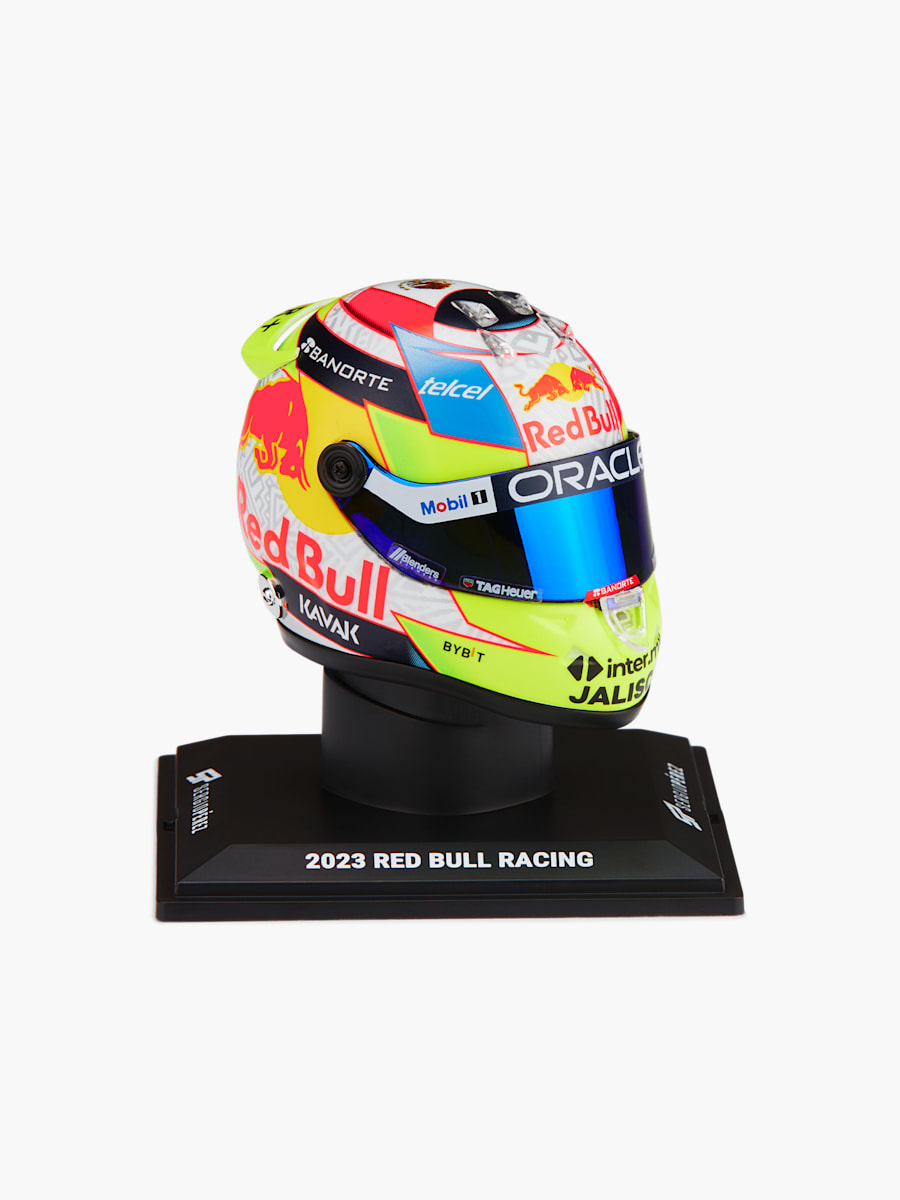 1:4 Checo Perez Season 2023 Mini Helm (RBR23282): Oracle Red Bull Racing 1-4-checo-perez-season-2023-mini-helm (image/jpeg)