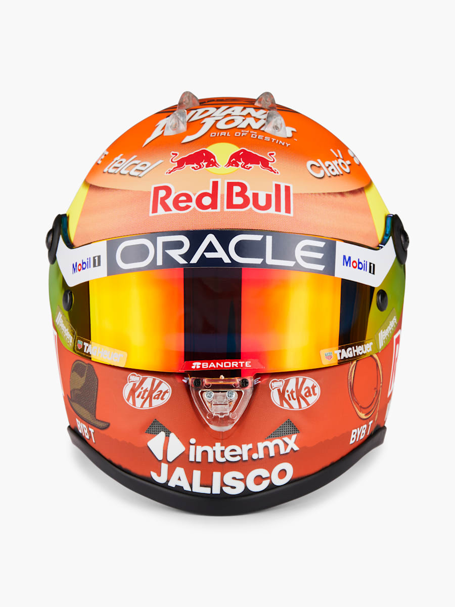1:2 Checo Perez Canada GP 2023 Mini Helm (RBR23287): Oracle Red Bull Racing 1-2-checo-perez-canada-gp-2023-mini-helm (image/jpeg)
