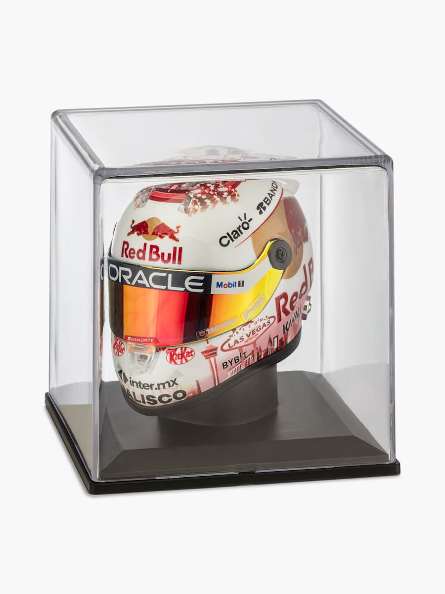 Sergio Pérez miniature helmet Formula 1 Las Vegas GP 2023 1/2