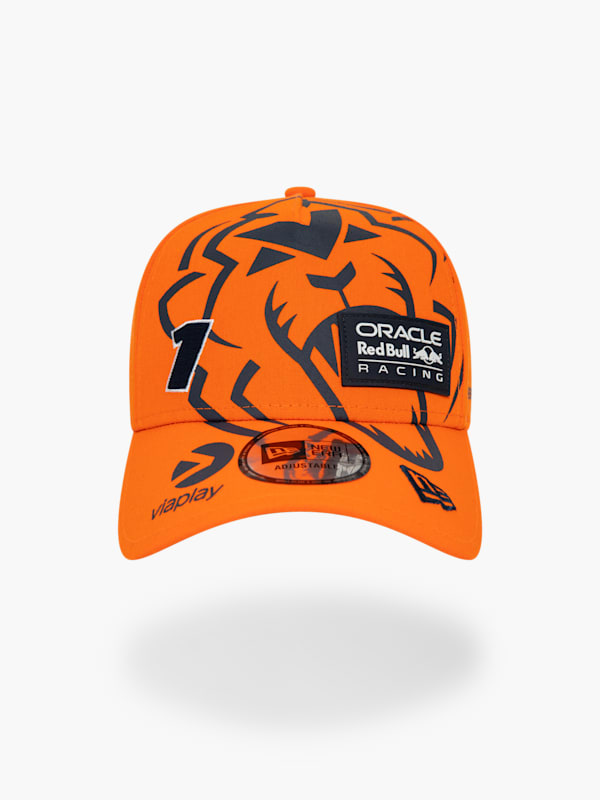 Oracle Red Bull Racing Shop: Max Verstappen Orange Lion Driver Cap 2023 ...