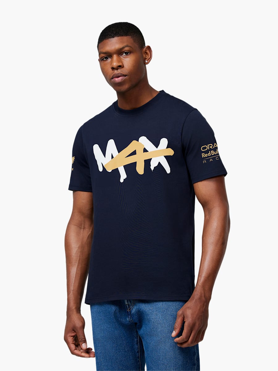Oracle Red Bull Racing Shop Max Verstappen World Champion 2024 T Shirt only here at redbullshop