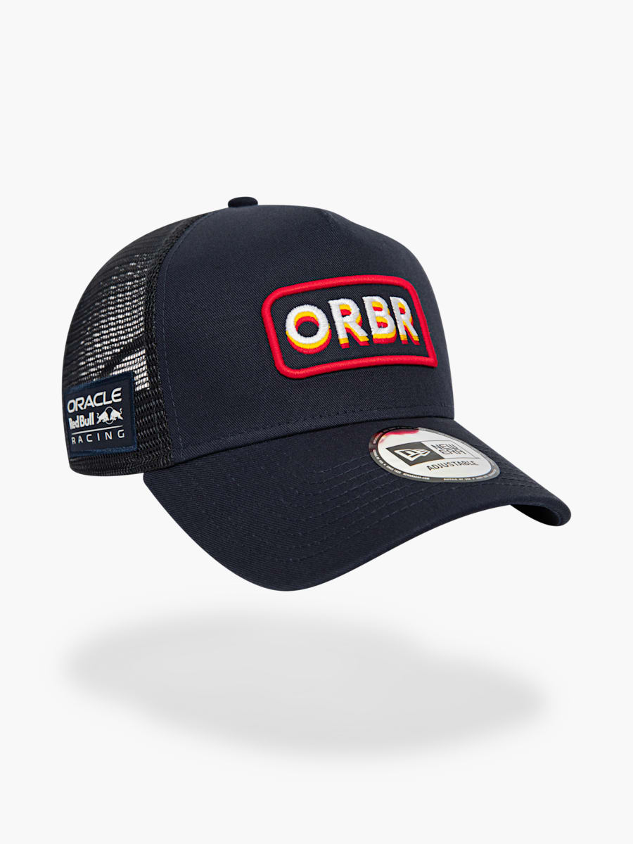 New Era ORBR Patch E-Frame Trucker Cap (RBR24044): Oracle Red Bull Racing