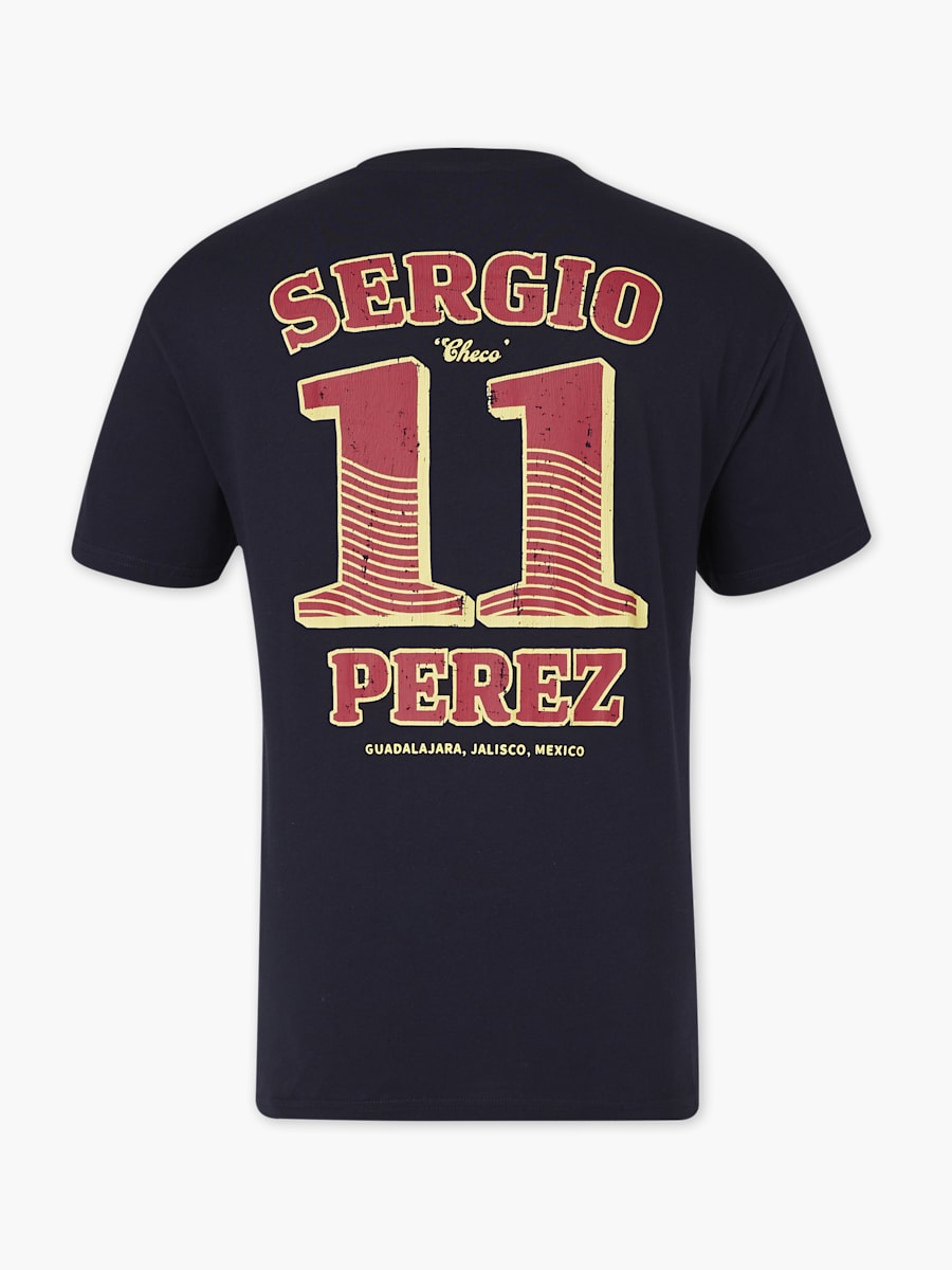 Checo Perez Vintage T-Shirt (RBR24139): Oracle Red Bull Racing