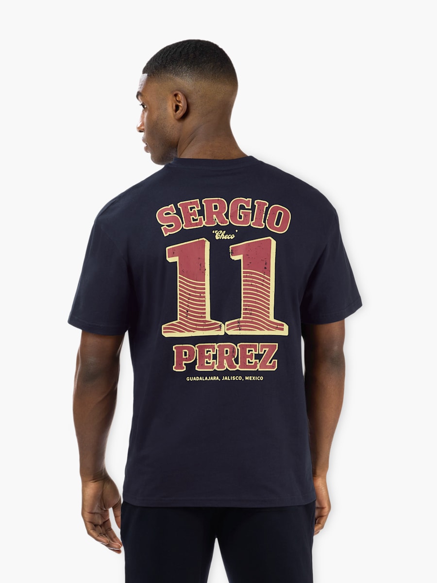 Checo Perez Vintage T-Shirt (RBR24139): Oracle Red Bull Racing