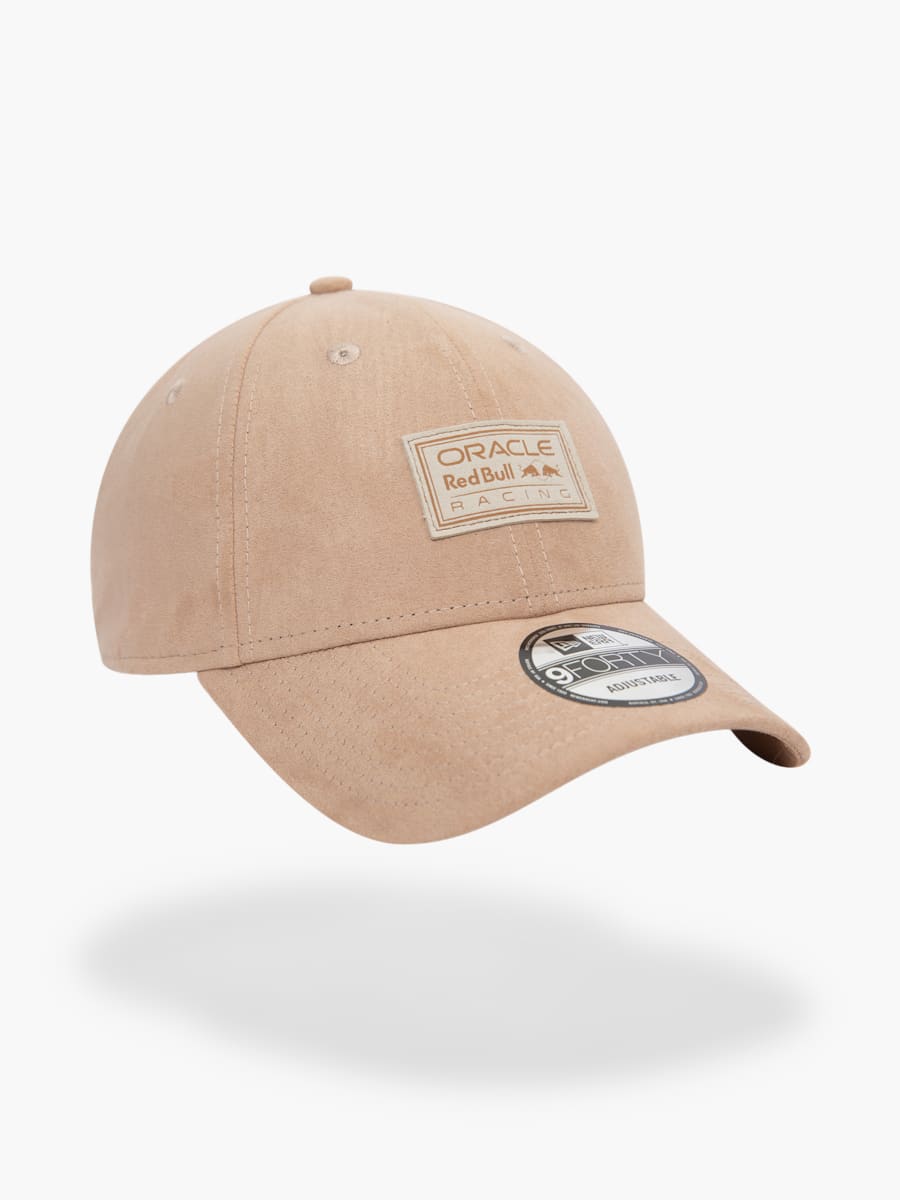 New Era 9Forty Timeless Taupe Suede Cap (RBR24174): Oracle Red Bull Racing