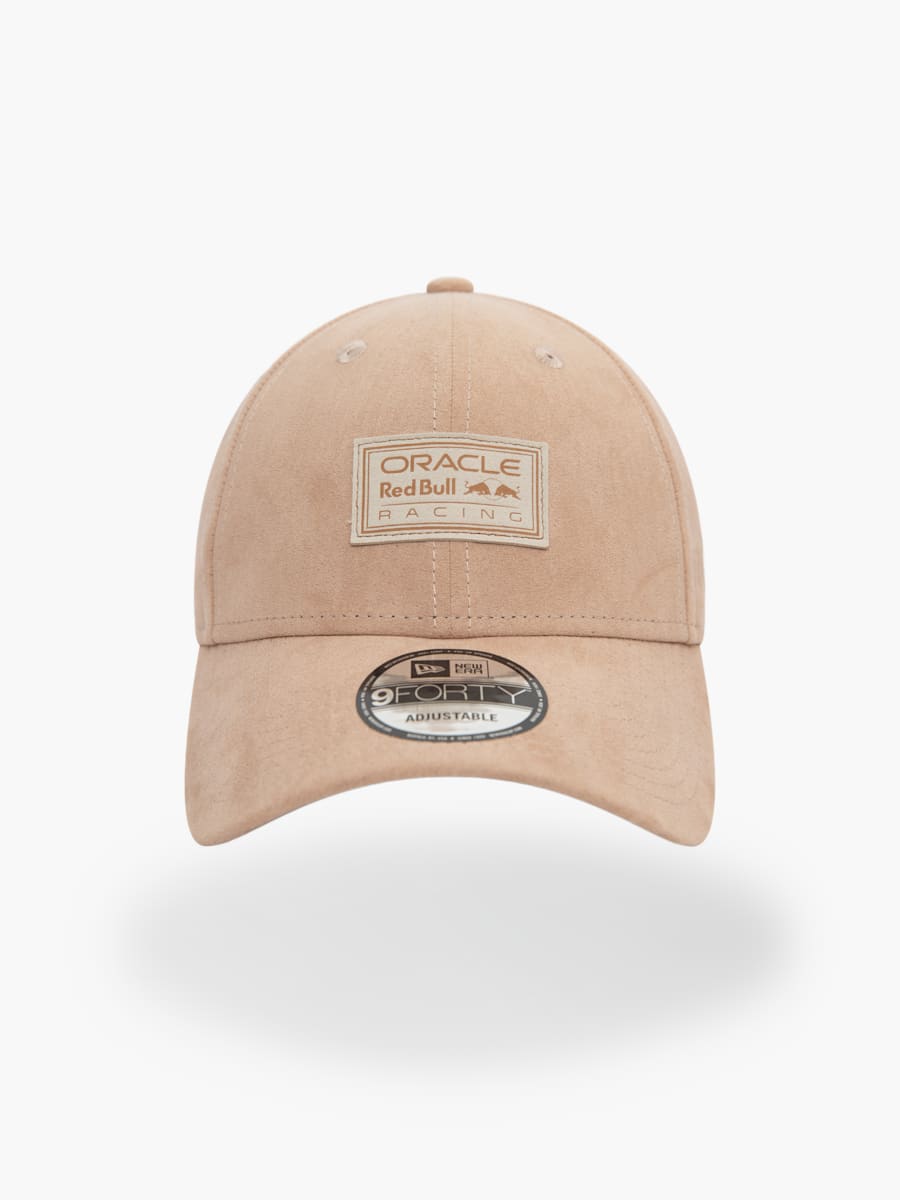 New Era 9Forty Timeless Taupe Suede Cap (RBR24174): Oracle Red Bull Racing