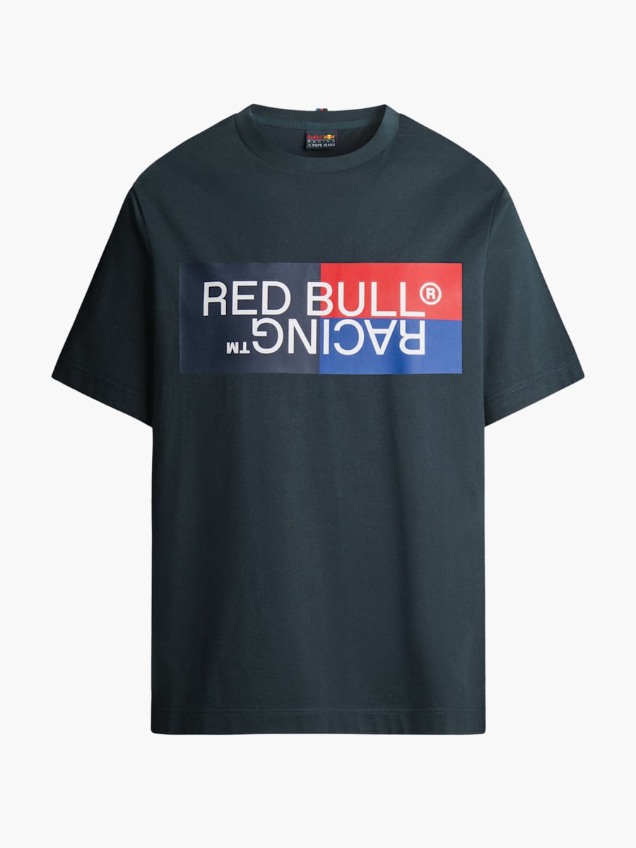 Pepe Jeans Colour Block Logo Tee (RBR24248): Oracle Red Bull Racing