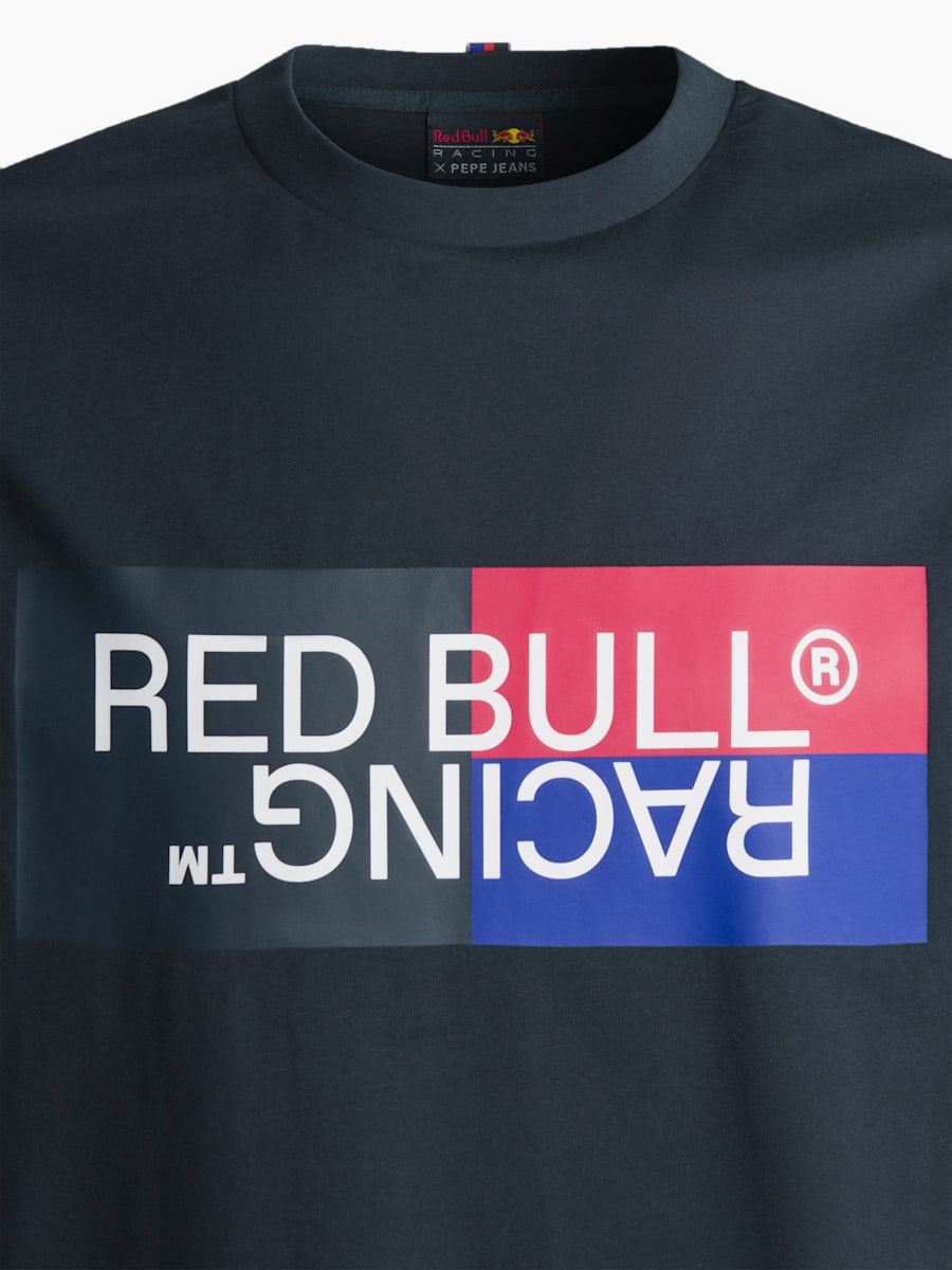 Pepe Jeans Colour Block Logo Tee (RBR24248): Oracle Red Bull Racing