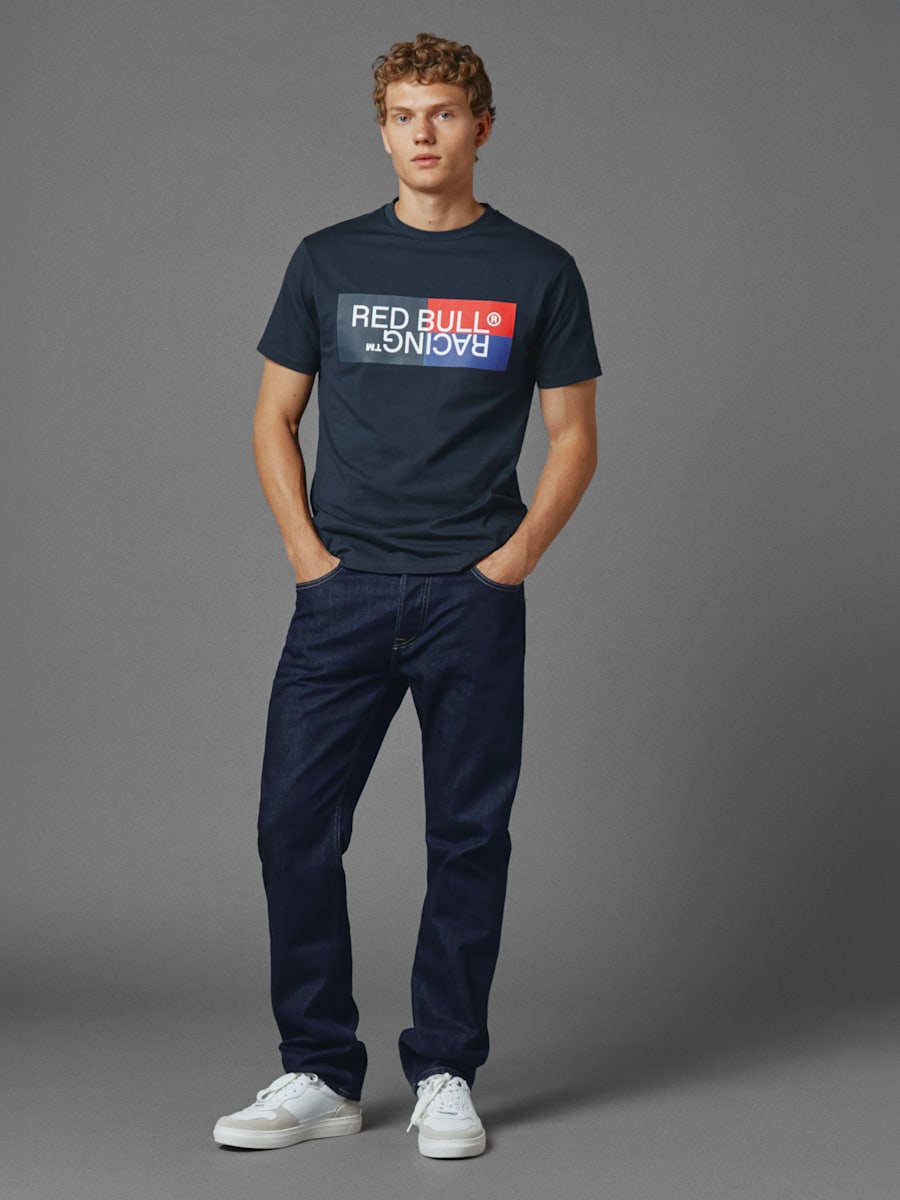 Pepe Jeans Colour Block Logo Tee (RBR24248): Oracle Red Bull Racing