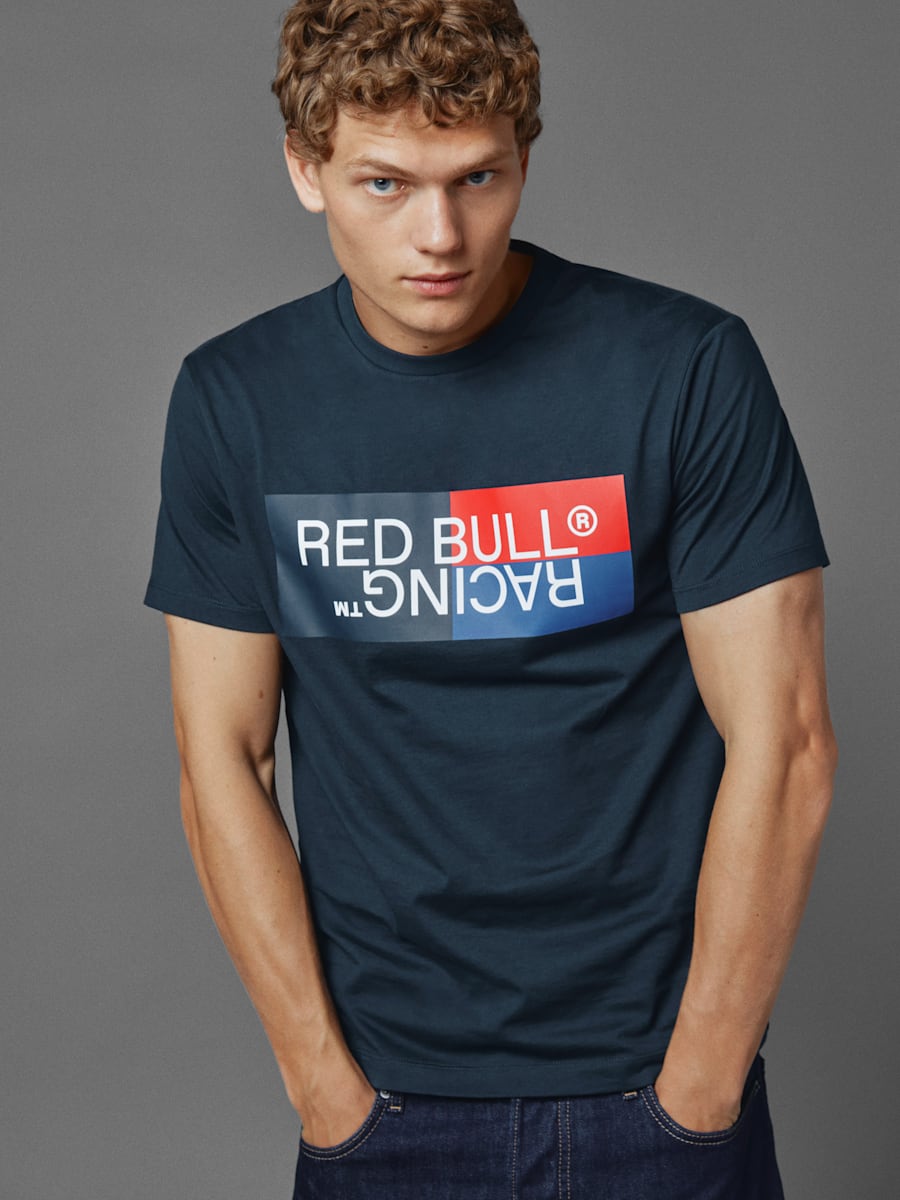 Pepe Jeans Colour Block Logo Tee (RBR24248): Oracle Red Bull Racing