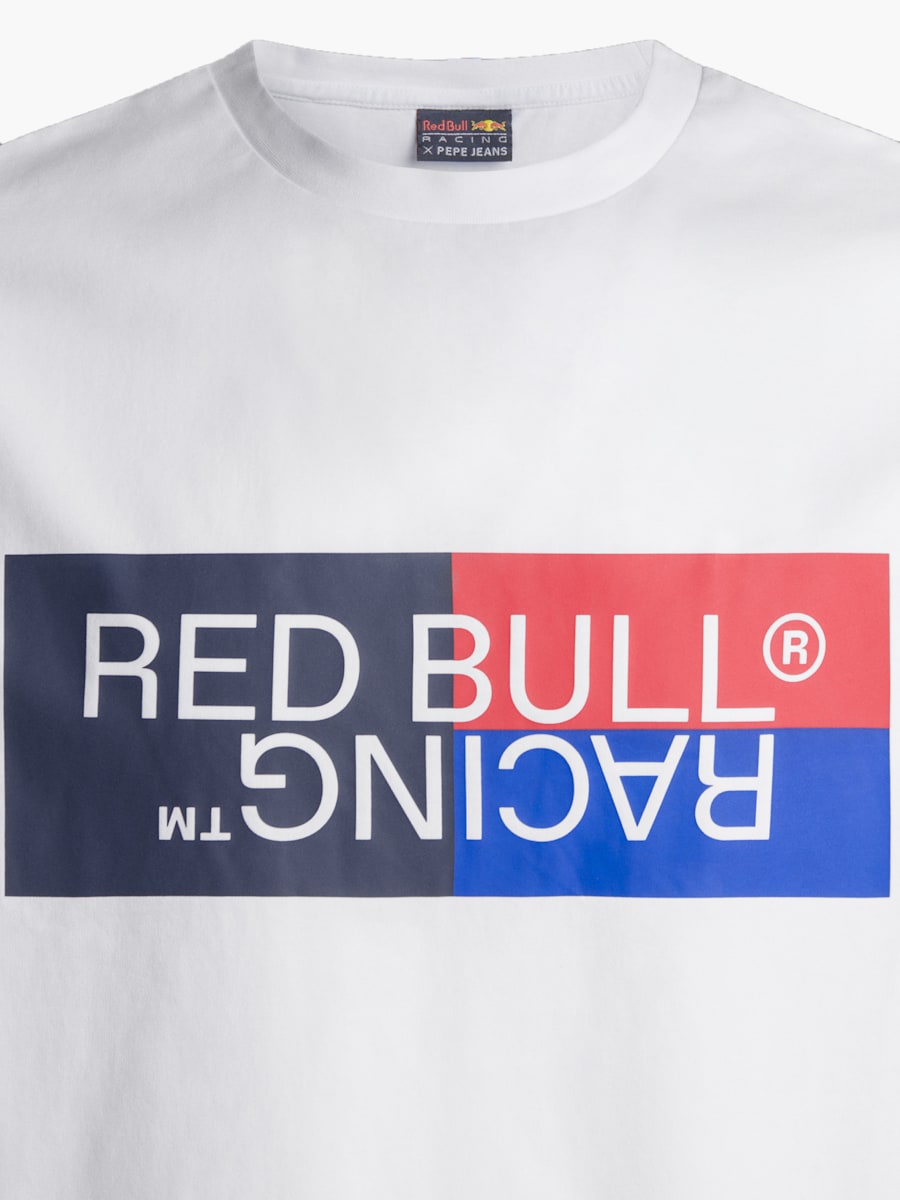 Pepe Jeans Colour Block Logo Tee (RBR24248): Oracle Red Bull Racing