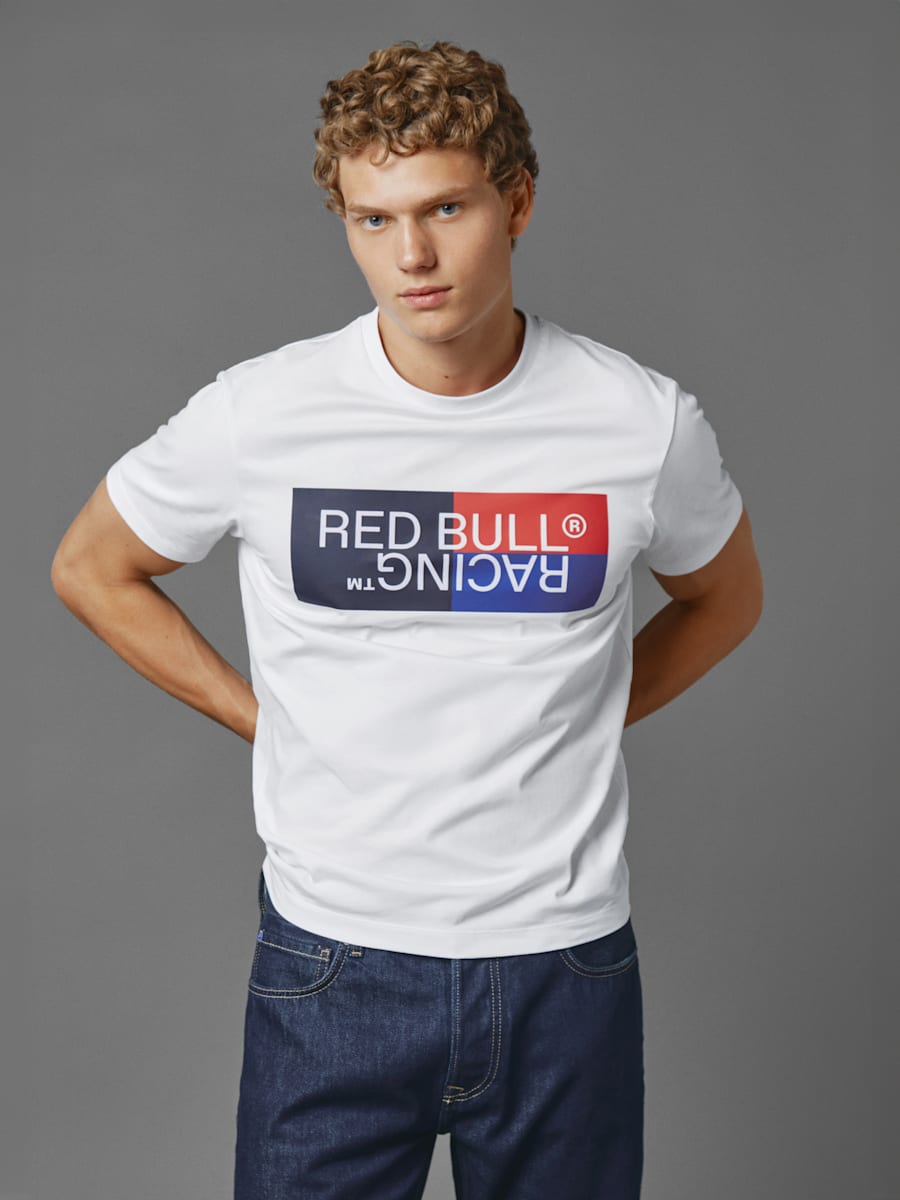 Pepe Jeans Colour Block Logo Tee (RBR24248): Oracle Red Bull Racing