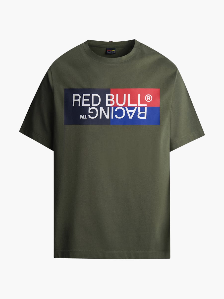 Pepe Jeans Colour Block Logo Tee (RBR24248): Oracle Red Bull Racing