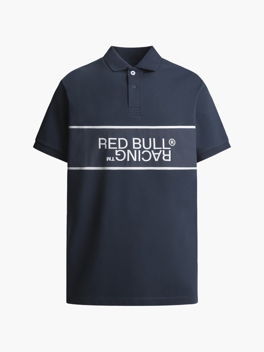 Pepe Jeans Panel Print Logo Polo (RBR24255): Oracle Red Bull Racing