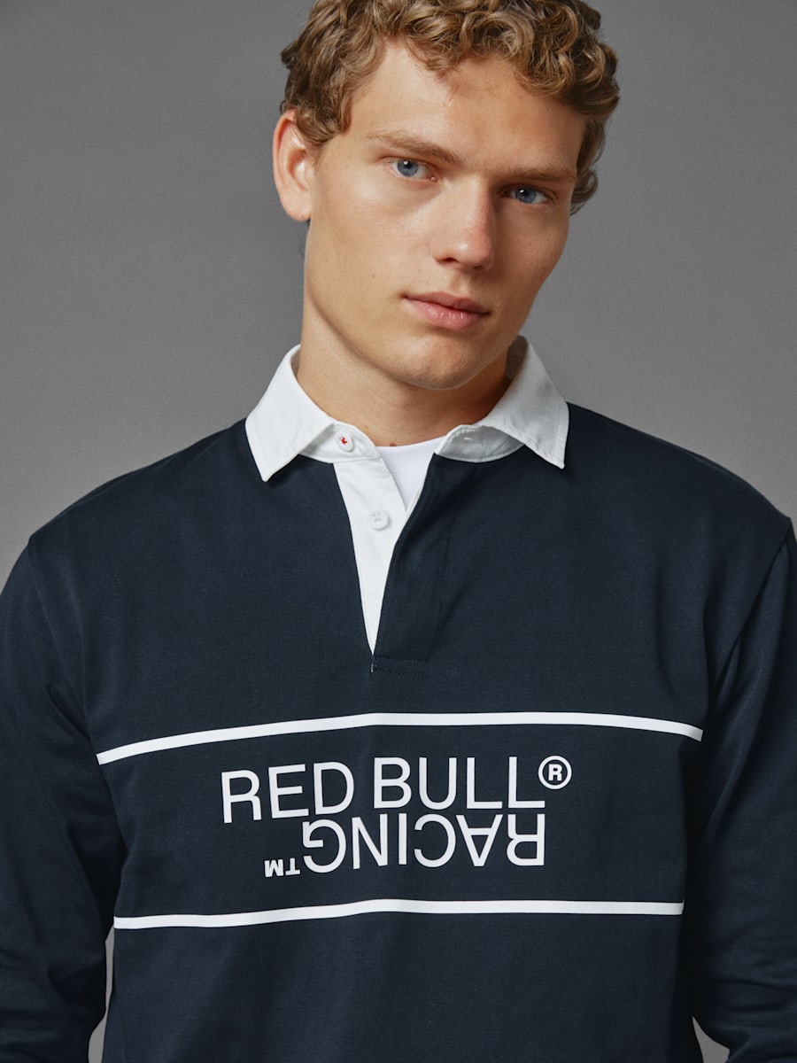 Pepe Jeans Logo Reflect Rugby Shirt (RBR24259): Oracle Red Bull Racing