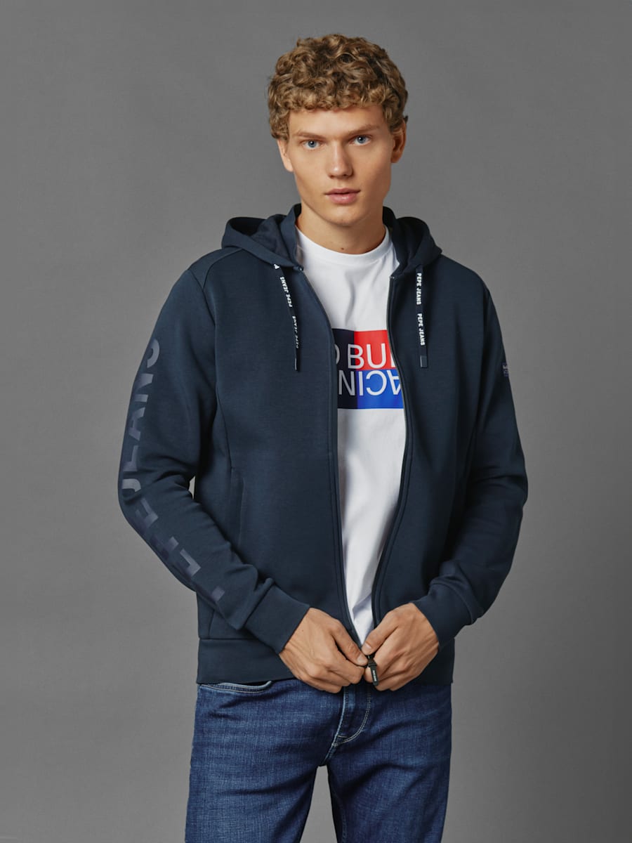 Pepe Jeans Hoodie Tracksuit Top (RBR24285): Oracle Red Bull Racing