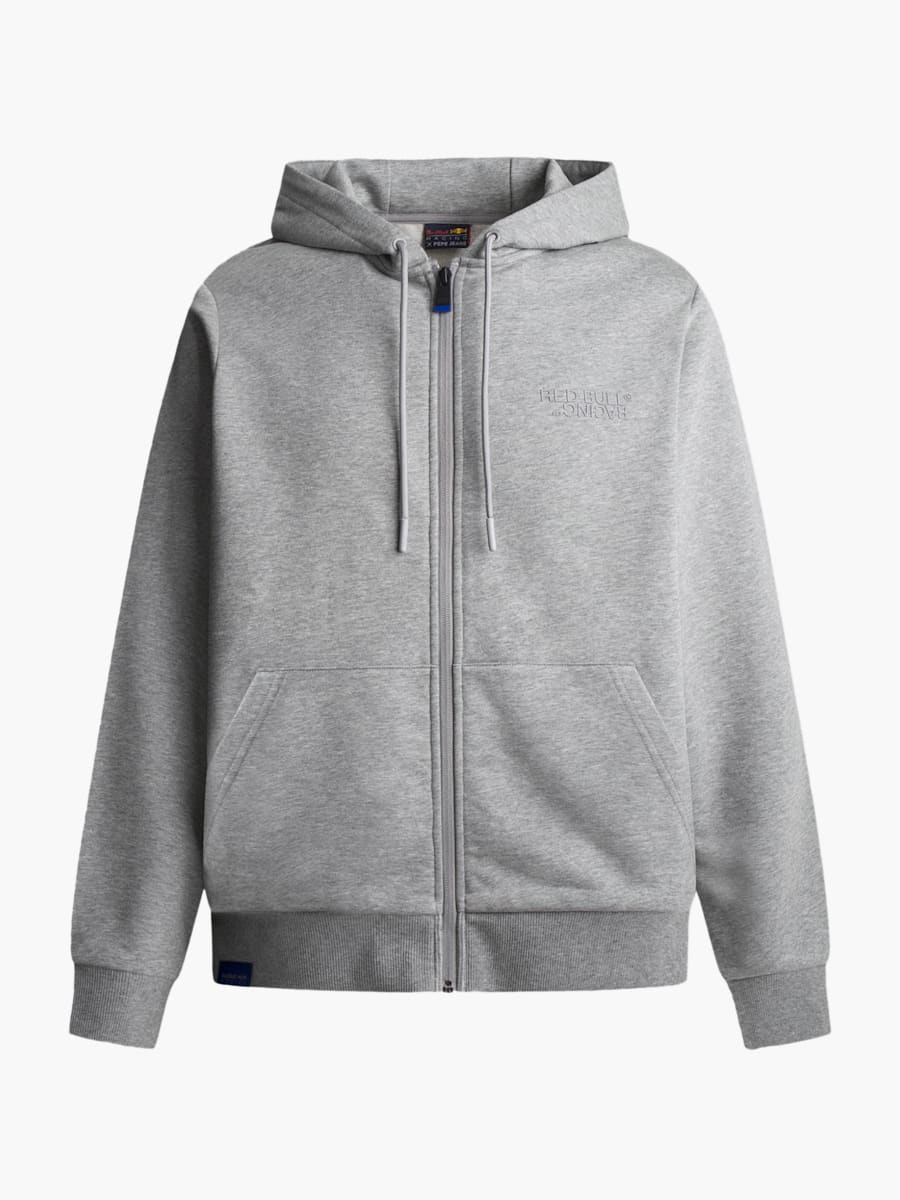 Pepe Jeans Zip Logo Hoodie (RBR24286): Oracle Red Bull Racing