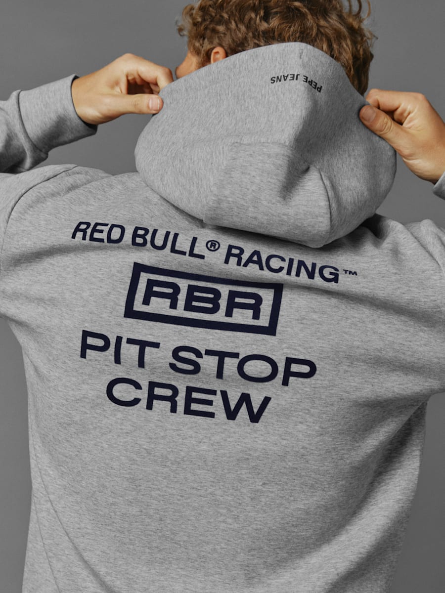 Pepe Jeans Pit Crew Graphic Hoodie (RBR24287): Oracle Red Bull Racing