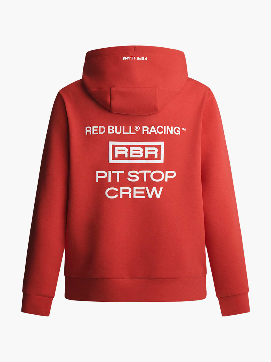 Pepe Jeans Pit Crew Graphic Hoodie (RBR24287): Oracle Red Bull Racing