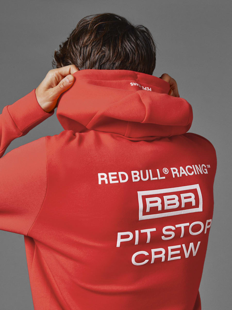 Pepe Jeans Pit Crew Graphic Hoodie (RBR24287): Oracle Red Bull Racing