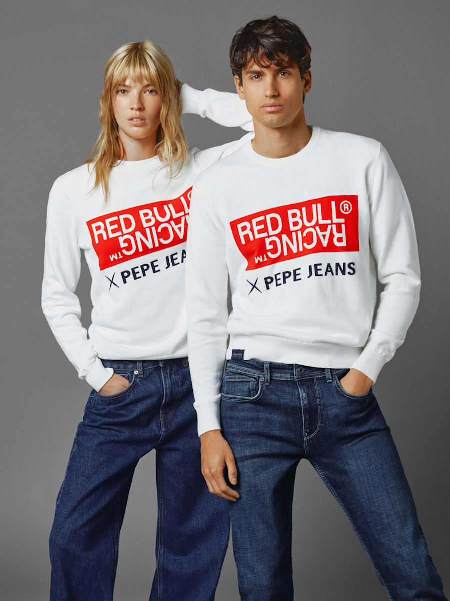 Pepe Jeans Intarsia Knit Crew Neck (RBR24290): Oracle Red Bull Racing