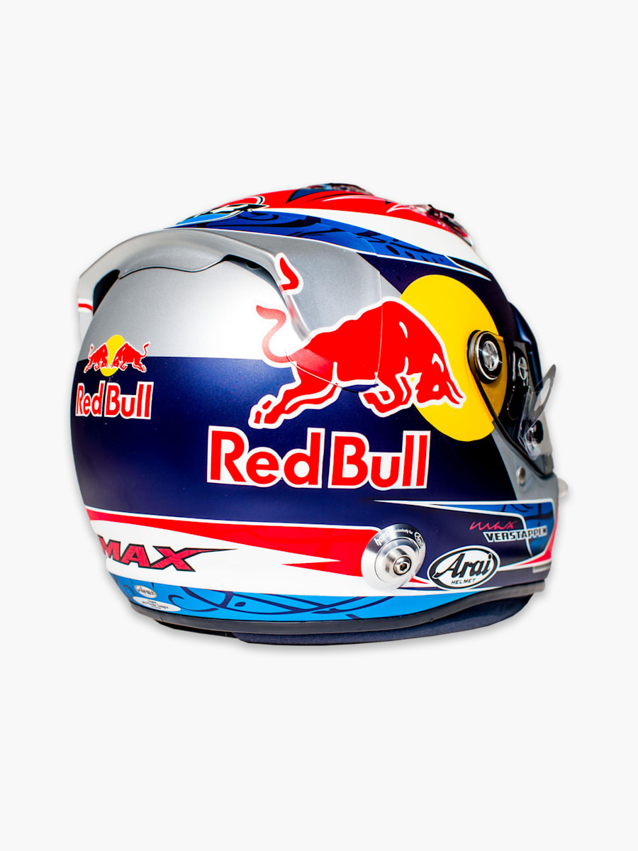 1:2 Max Verstappen 2015 Season Mini Helm (RBR24293): Oracle Red Bull Racing