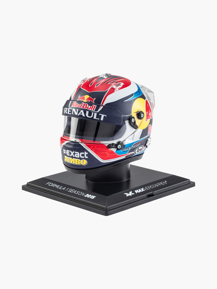 1:4 Max Verstappen 2015 Season Mini Helm (RBR24294): Oracle Red Bull Racing