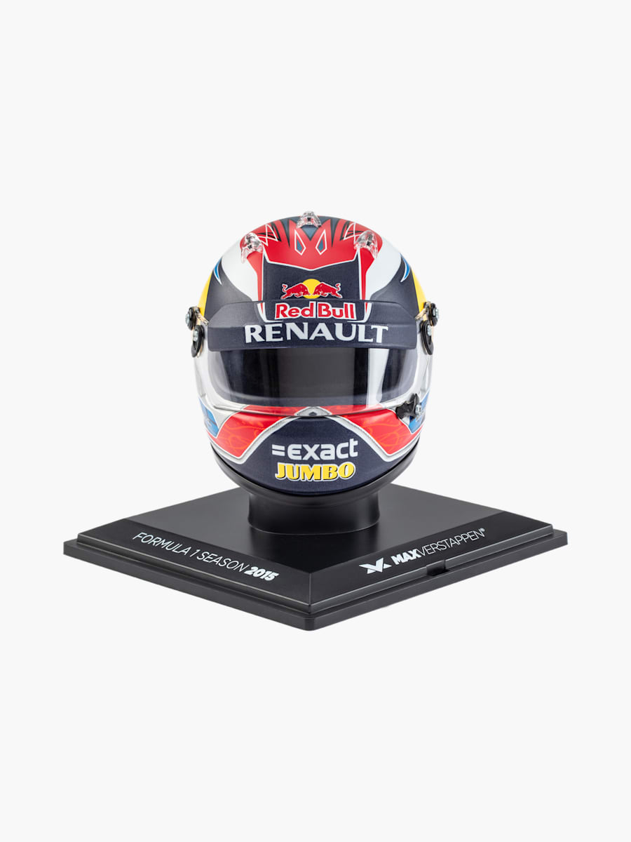 1:4 Max Verstappen 2015 Season Mini Helm (RBR24294): Oracle Red Bull Racing