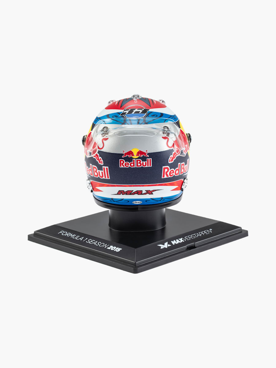 1:4 Max Verstappen 2015 Season Mini Helm (RBR24294): Oracle Red Bull Racing