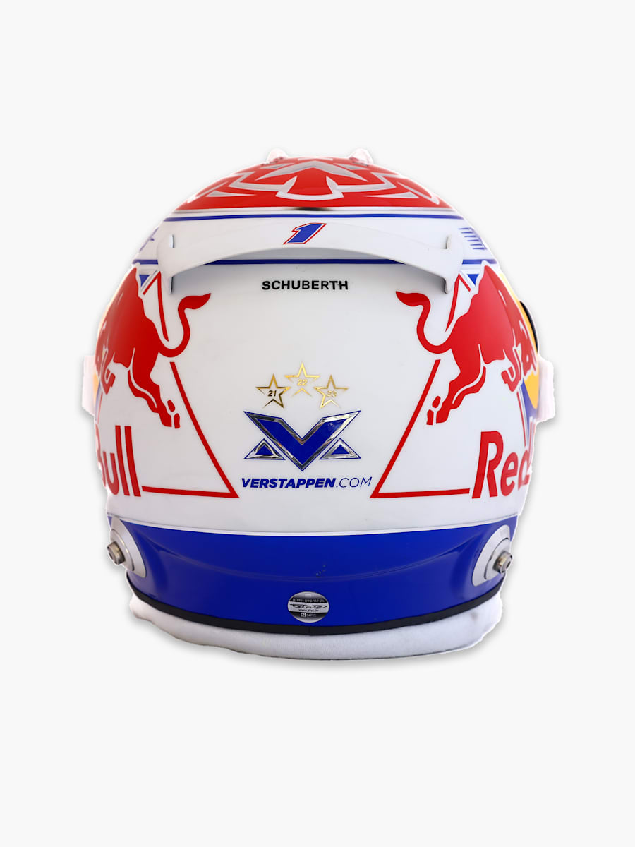 1:2 Max Verstappen 2024 Season Minihelm (RBR24310): Oracle Red Bull Racing