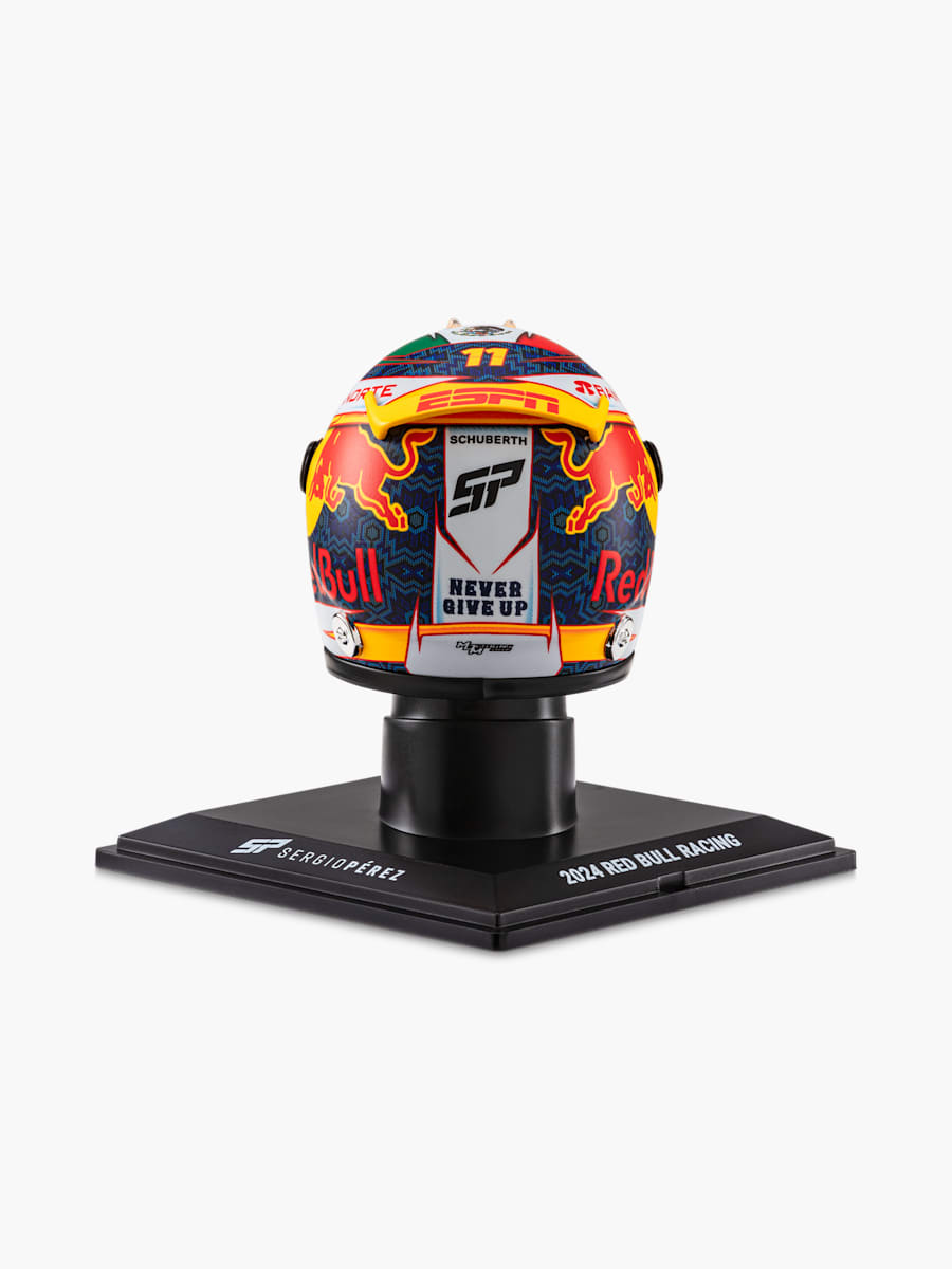 1:4 Checo Perez 2024 Season Mini Helm (RBR24318): Oracle Red Bull Racing