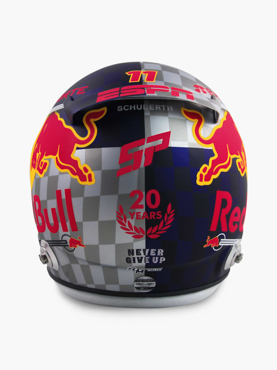 1:2 Checo Perez British GP 2024 Mini Helm (RBR24323): Oracle Red Bull Racing