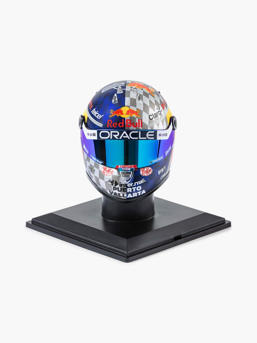 1:4 Checo Perez British GP 2024 Mini Helmet (RBR24324): Oracle Red Bull Racing