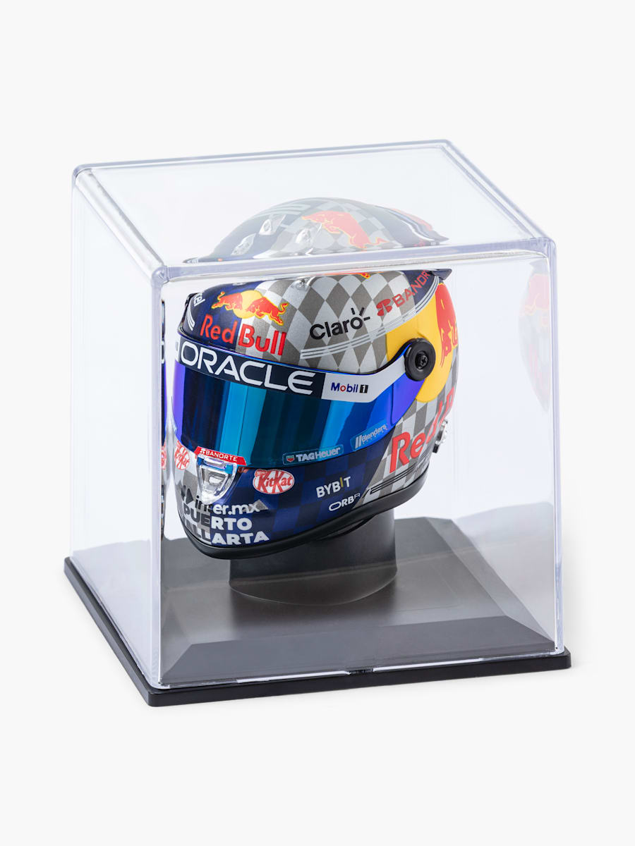 1:4 Checo Perez British GP 2024 Mini Helmet (RBR24324): Oracle Red Bull Racing