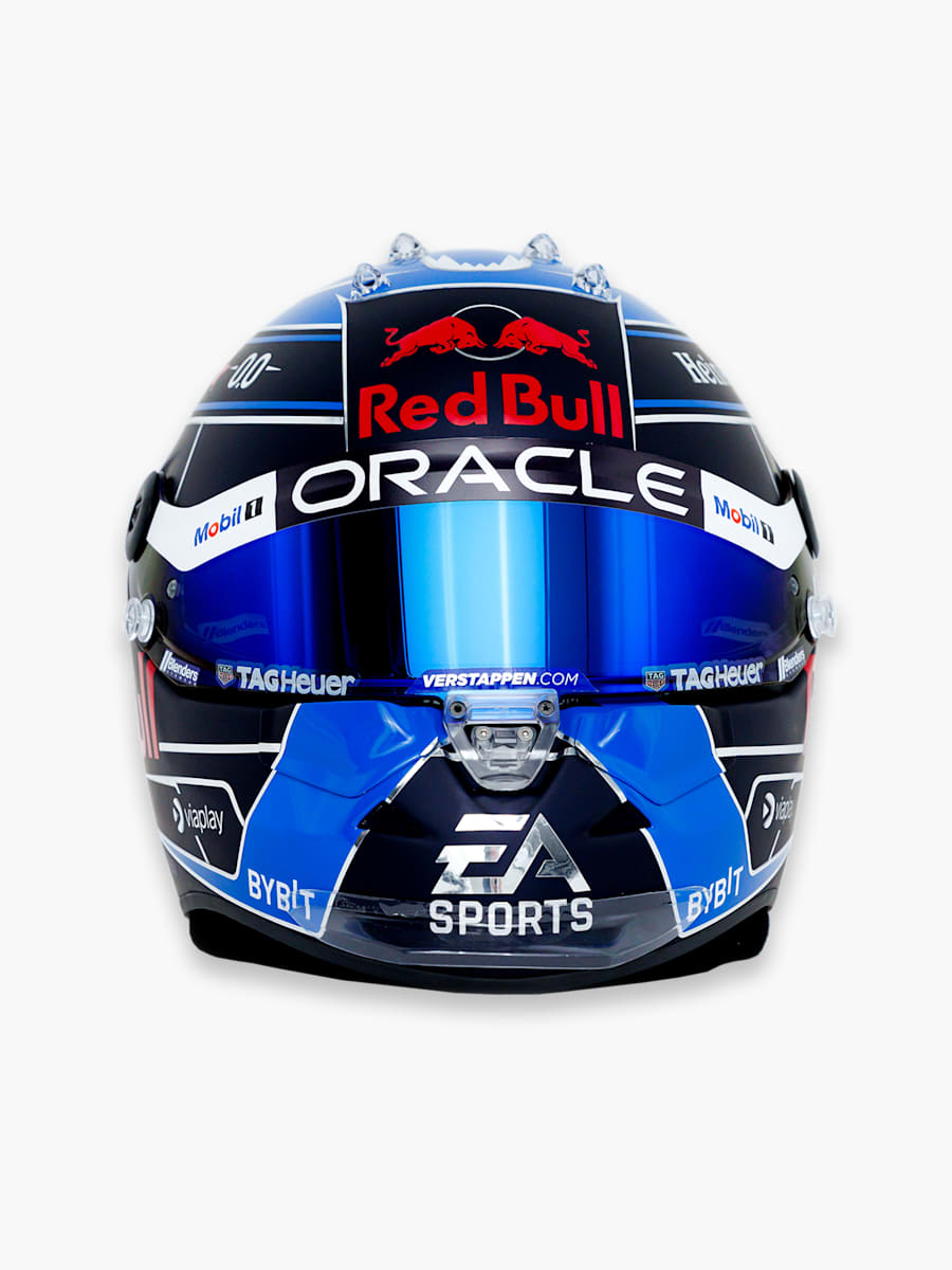 1:2 Max Verstappen 2024 USA Minihelm (RBR24340): Oracle Red Bull Racing