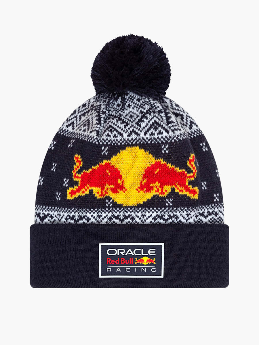 New Era Winter Bobble Hat (RBR24405): Oracle Red Bull Racing