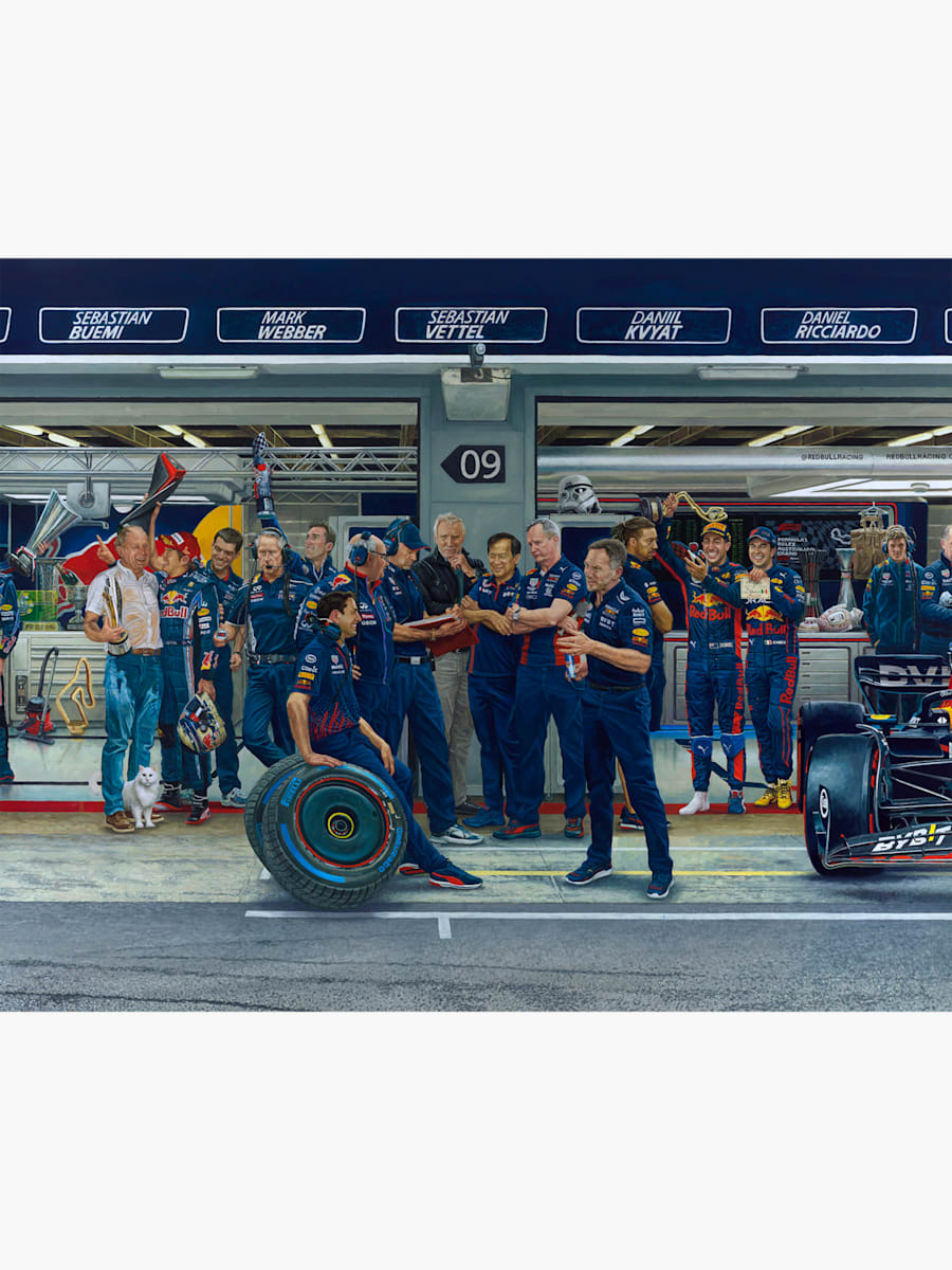 Oracle Red Bull Racing Dream Scene Lithografie (RBR24460): Oracle Red Bull Racing