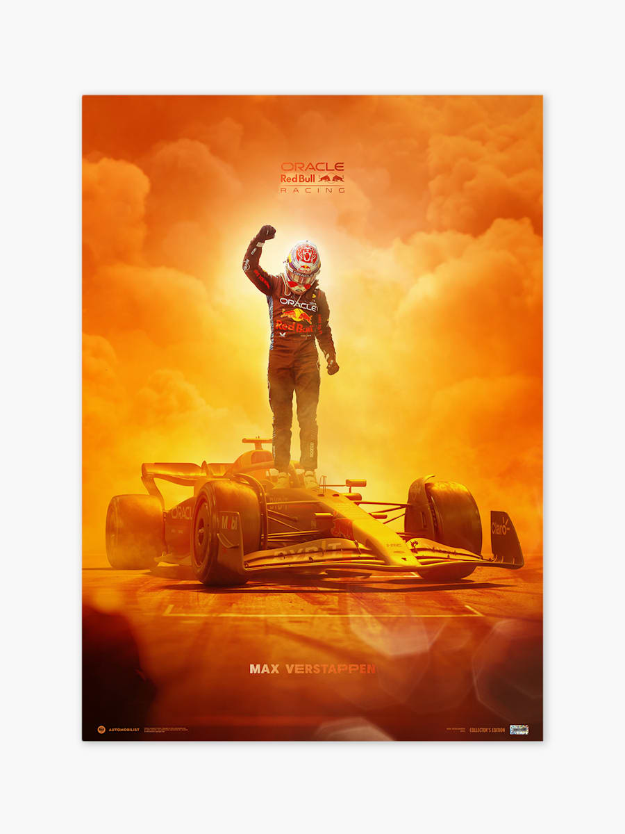 Max Verstappen 2024 Collectors Edition Design Print (RBR24462): Oracle Red Bull Racing