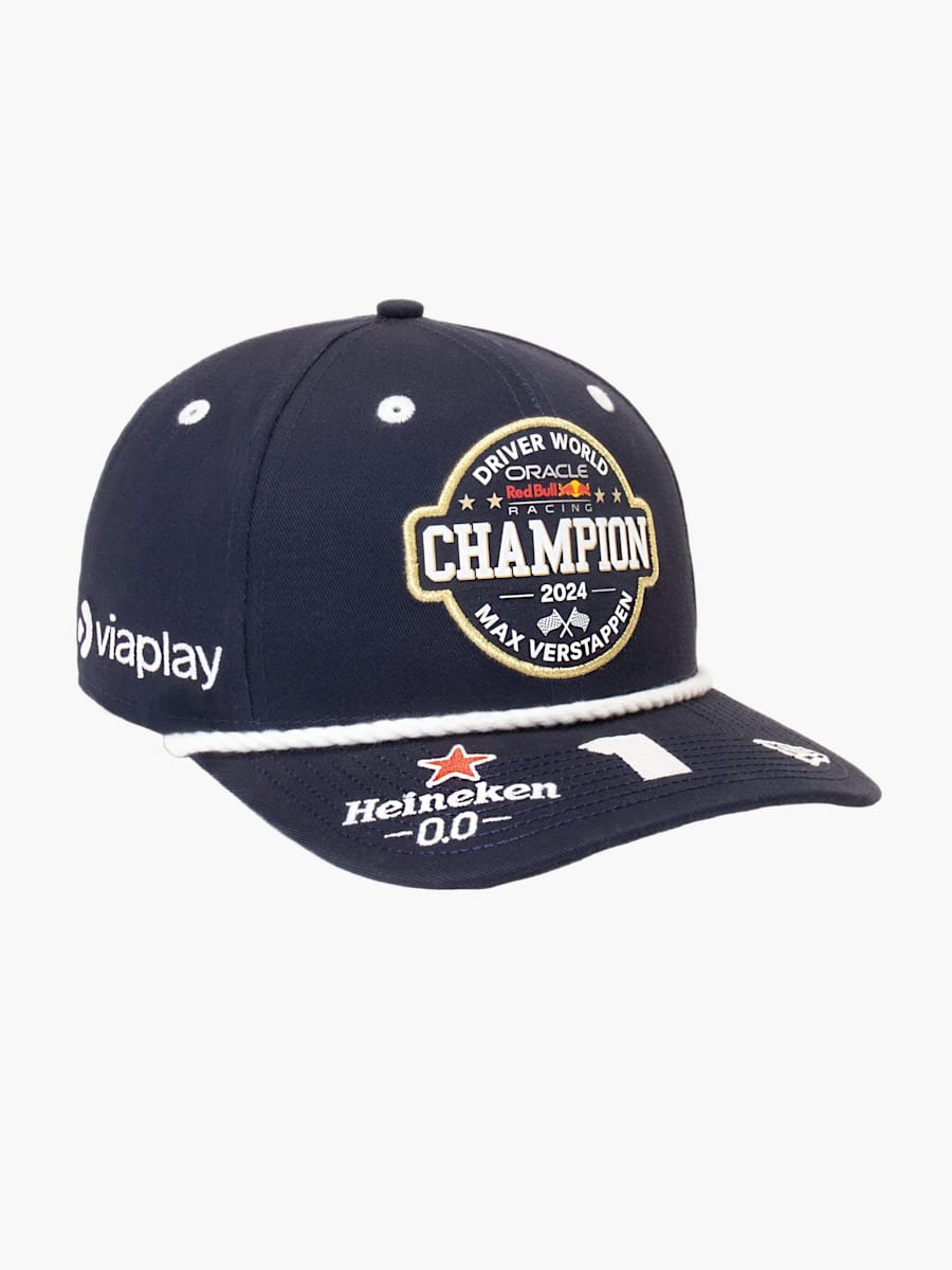 Oracle Red Bull Racing Shop Max Verstappen 2024 Weltmeister Cap nur