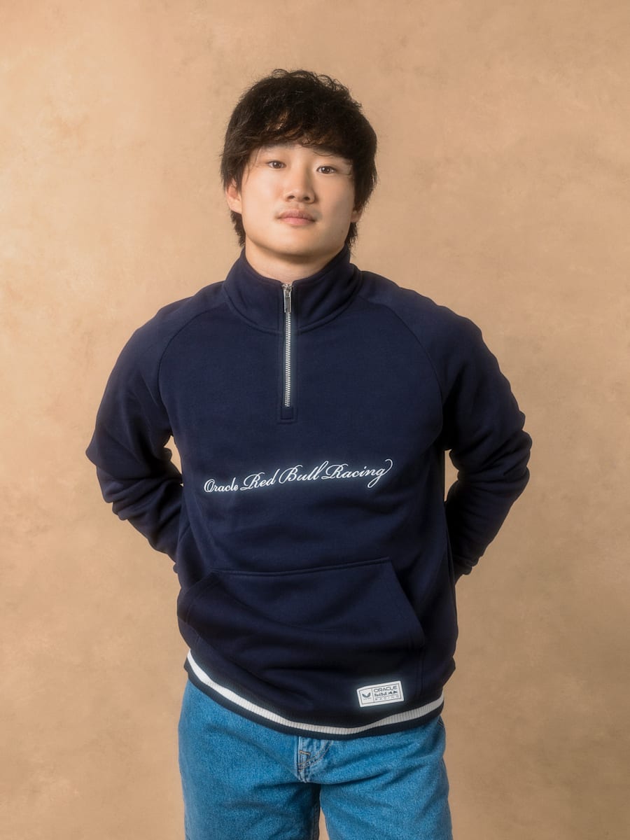 Script Halfzip Sweatshirt (M-RBR25083): Oracle Red Bull Racing