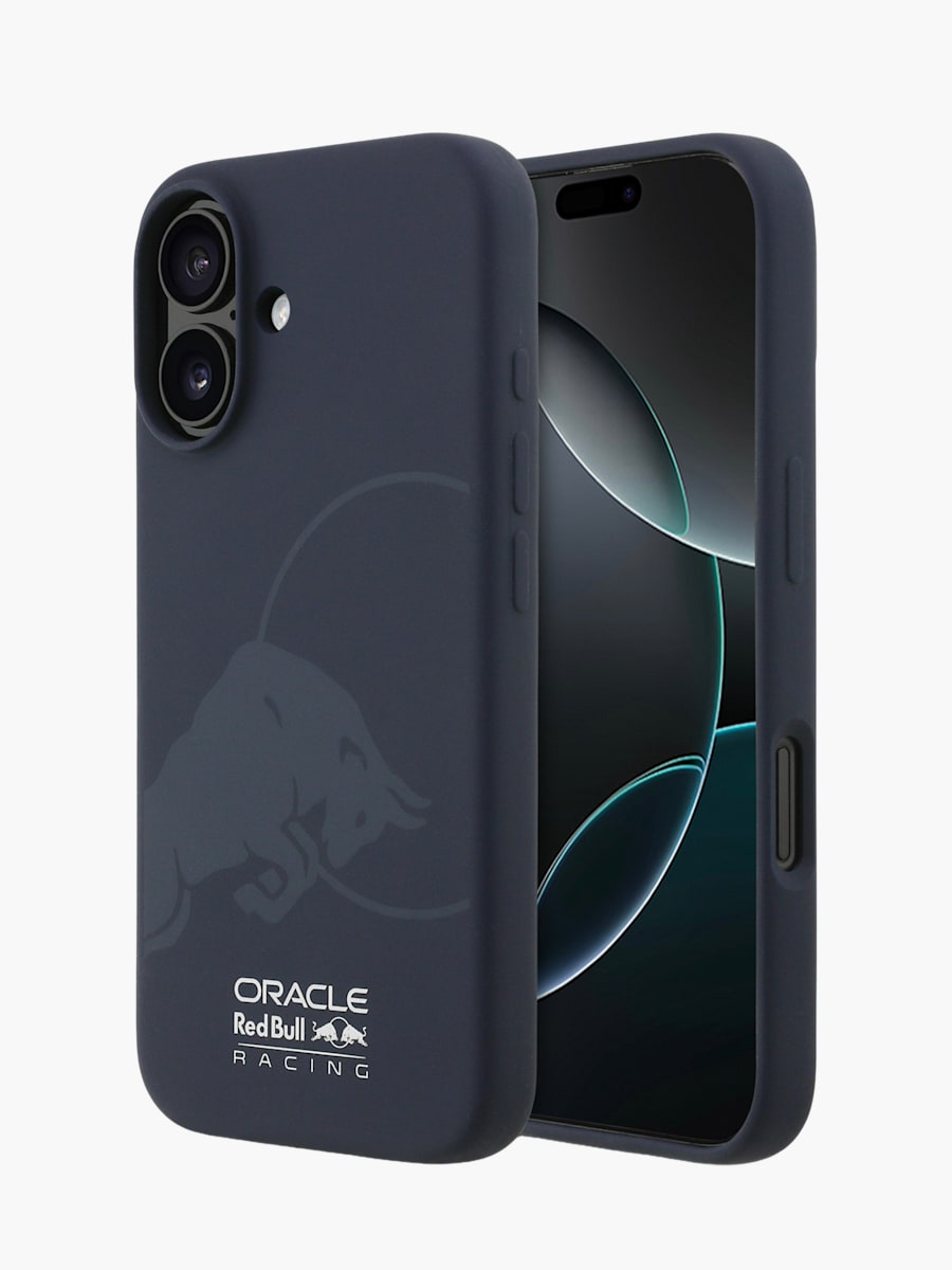 Oracle Red Bull Racing Silicone iPhone 16 Case (M-RBR25233): Oracle Red Bull Racing
