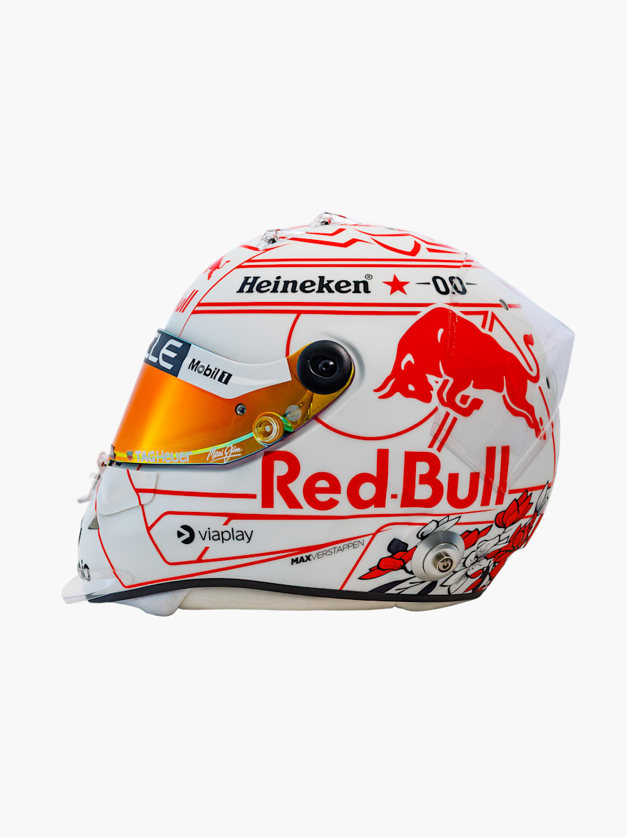 1:4 Max Verstappen Japanese GP 2025 Mini Helmet (M-RBR25253): Oracle Red Bull Racing