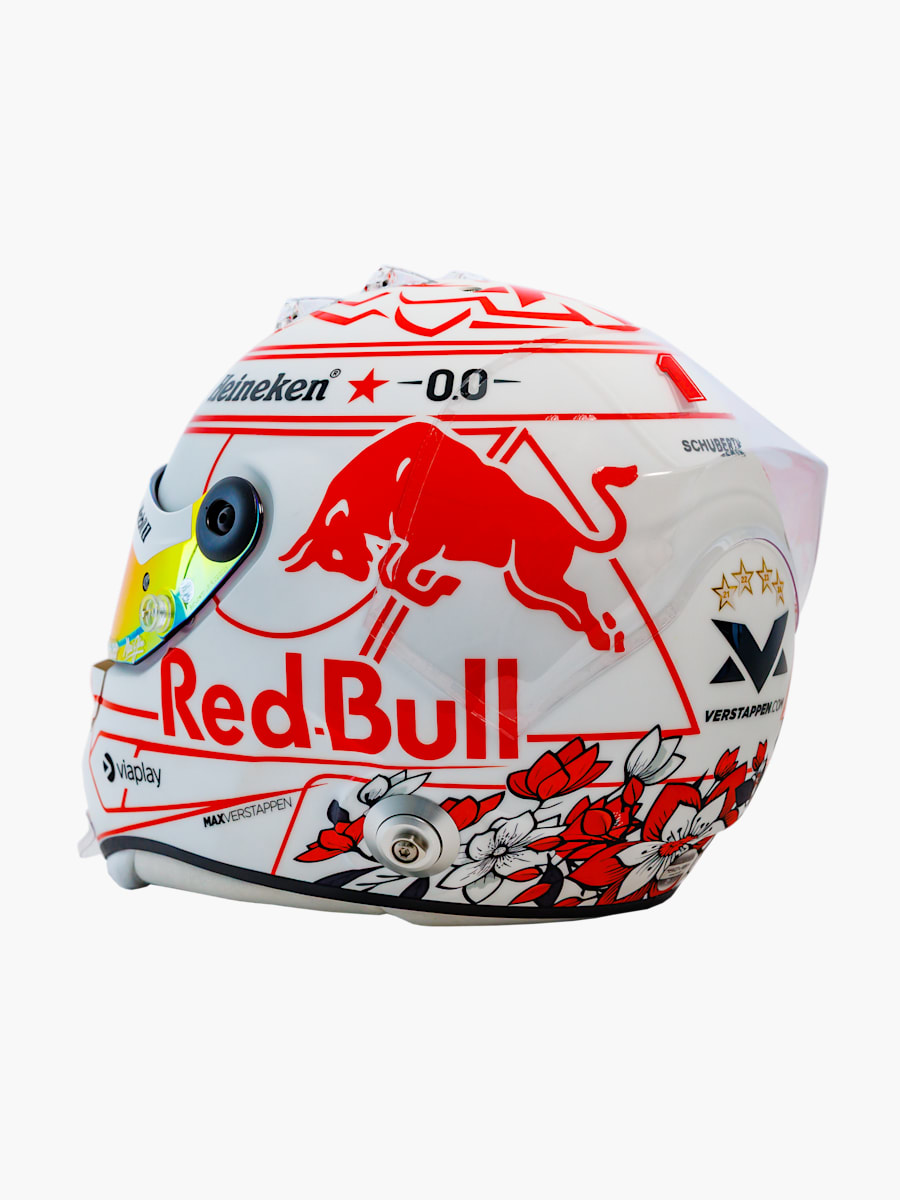 1:4 Max Verstappen Japanese GP 2025 Mini Helmet (M-RBR25253): Oracle Red Bull Racing