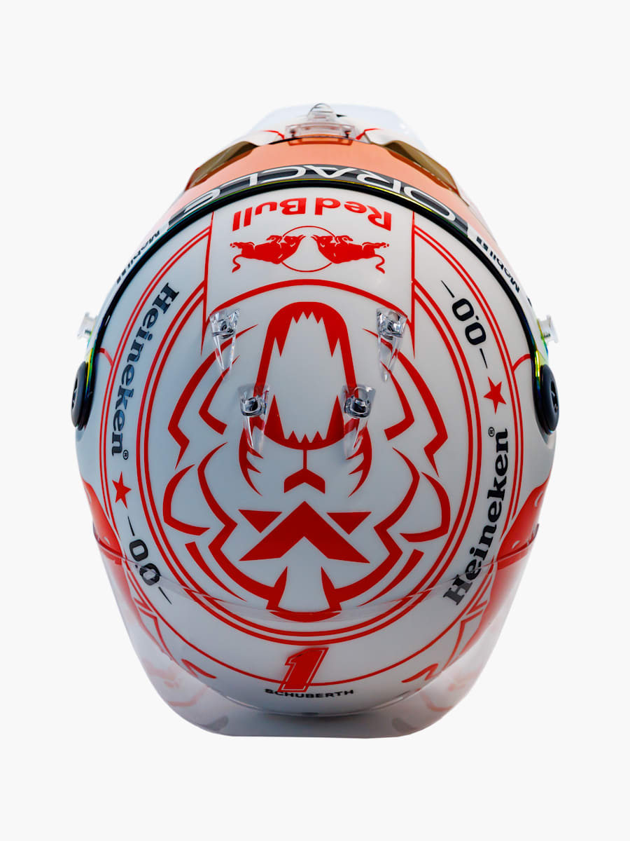 1:4 Max Verstappen Japanese GP 2025 Mini Helmet (M-RBR25253): Oracle Red Bull Racing