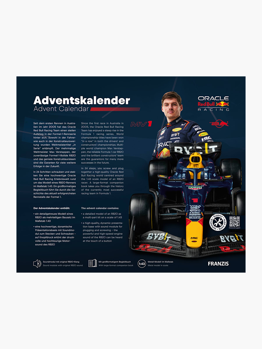 Max Verstappen-Adventskalender (M-RBR25272): Oracle Red Bull Racing