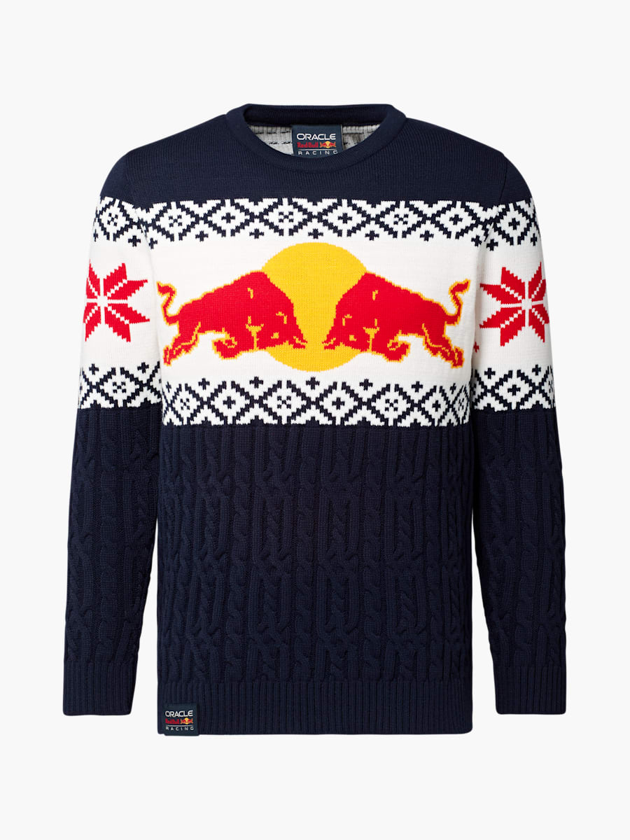 Oracle Red Bull Racing Winter Sweater (M-RBR25280): Oracle Red Bull Racing