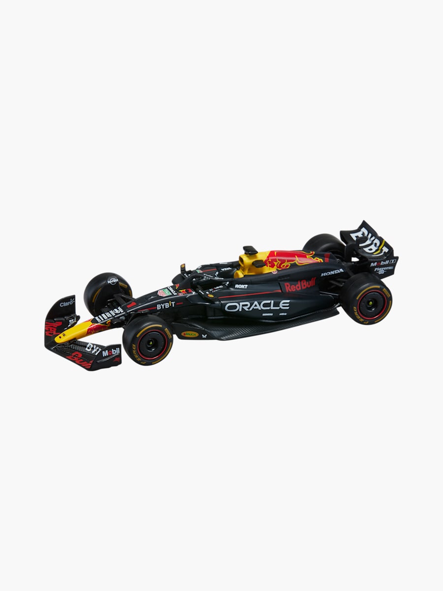 1:43 Oracle Red Bull Racing RB20 Verstappen Mit Boxengarage (M-RBR25304): Oracle Red Bull Racing