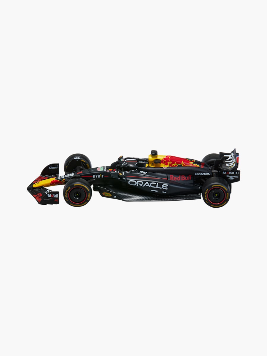 1:43 Oracle Red Bull Racing RB20 Verstappen Mit Boxengarage (M-RBR25304): Oracle Red Bull Racing