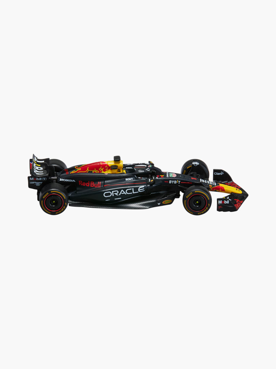 1:43 Oracle Red Bull Racing RB20 Verstappen Mit Boxengarage (M-RBR25304): Oracle Red Bull Racing