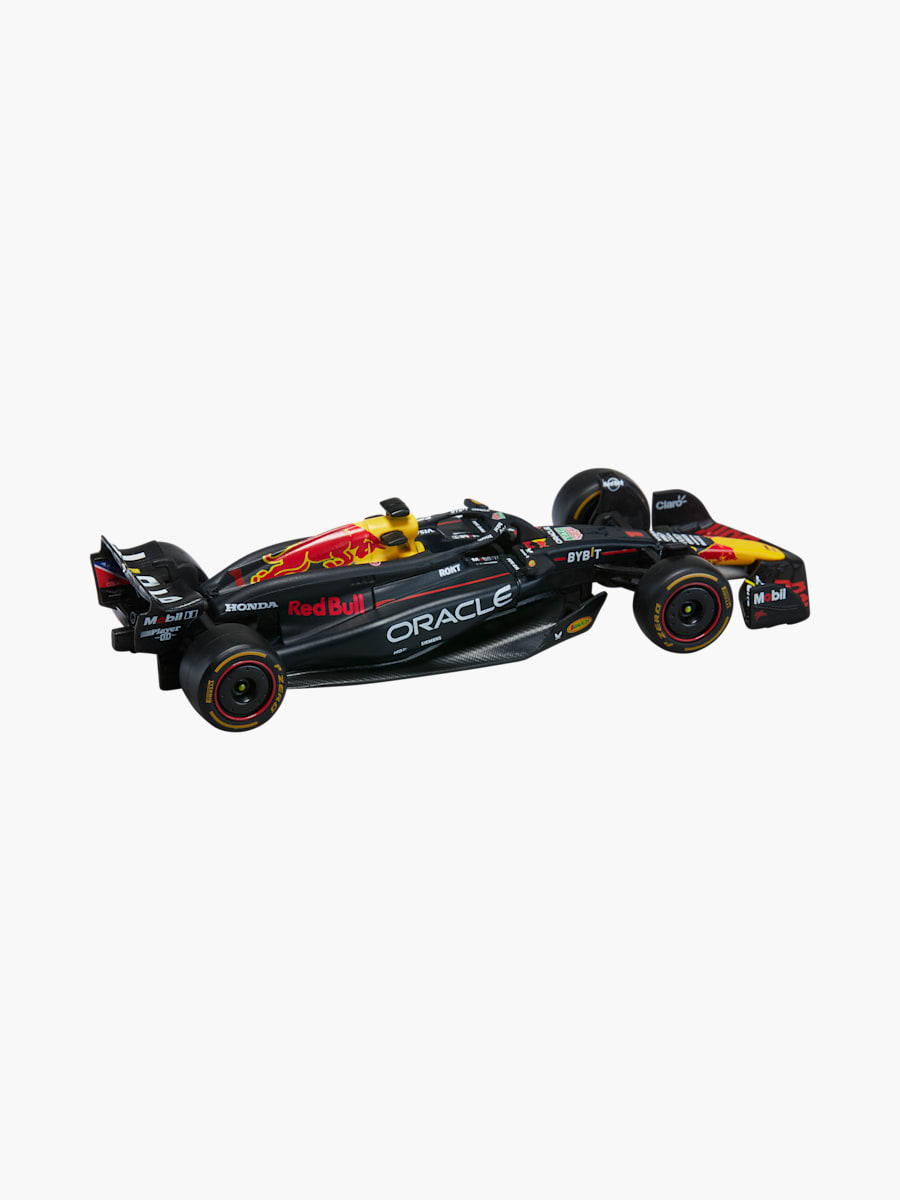 1:43 Oracle Red Bull Racing RB20 Verstappen Mit Boxengarage (M-RBR25304): Oracle Red Bull Racing